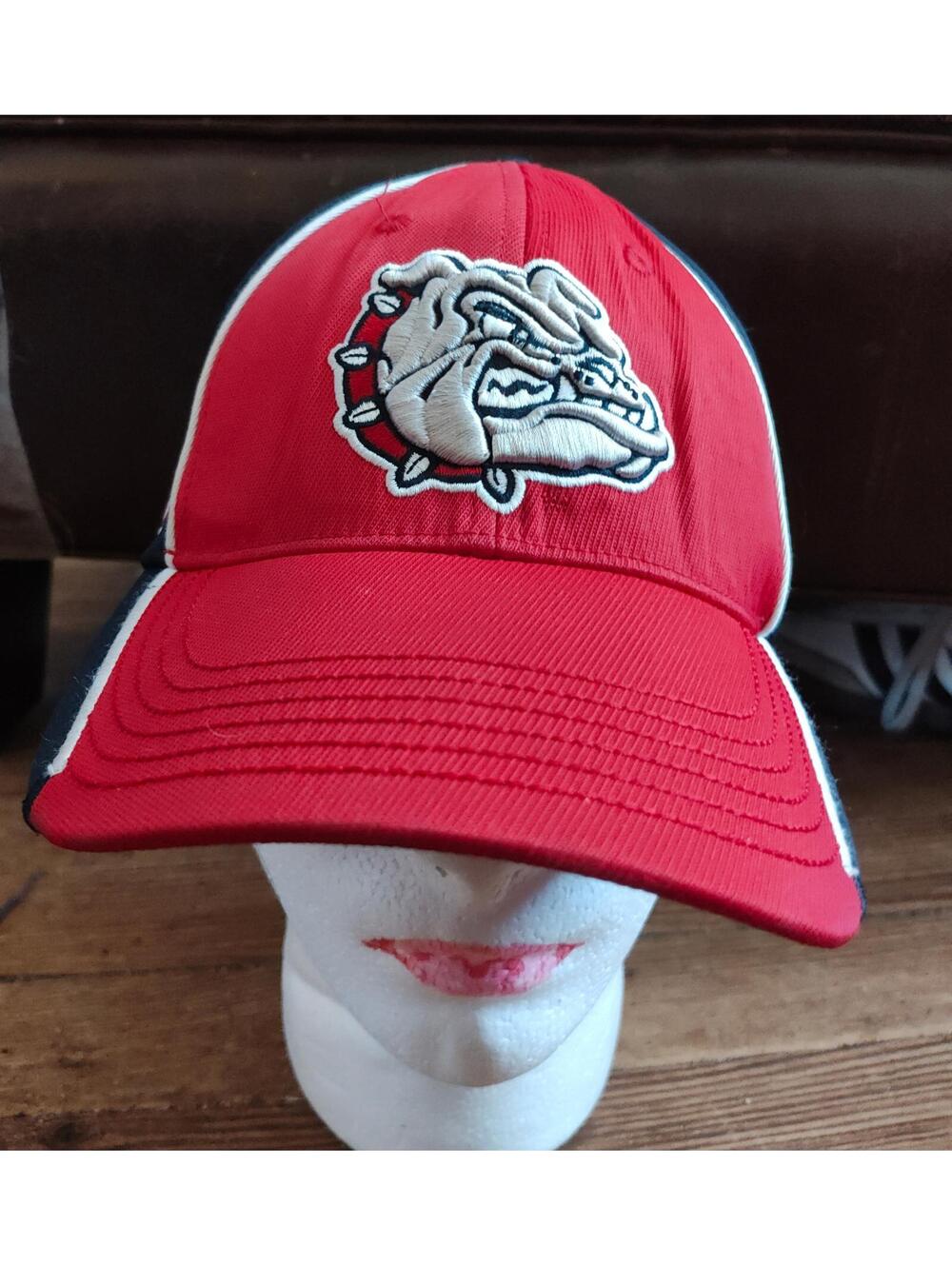 Gonzaga Bulldogs NCAA Russell Athletic Hat ~two toned EUC